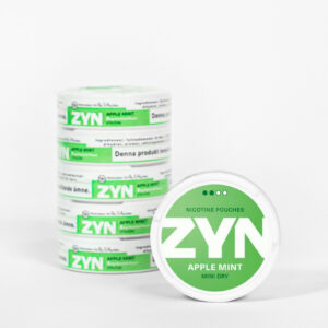 [EU ZYN] 3mg Apple Mint Mini (5 Cans / Sleeve)