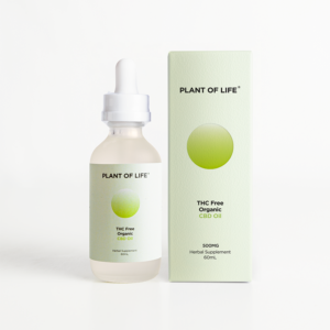 [PLANT OF LIFE] THC Free Organic CBD Oil - 500mg