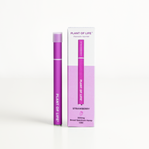 [PLANT OF LIFE] Disposable CBD Pen – Strawberry