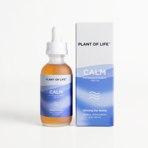 [PLANT OF LIFE] Full Spectrum Organic CBD Oil – Calm