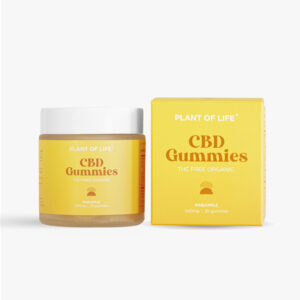 [PLANT OF LIFE] THC Free CBD Gummies - Golden Pineapple