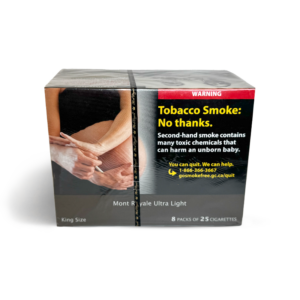 [Slides] Mont Royale Ultra Light (King Size / a case of 50 cartons)