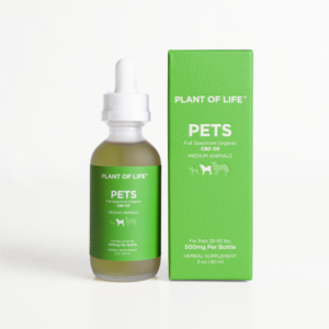 [PLANT OF LIFE] Full Spectrum Pet Oil - 500mg