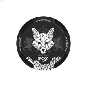 [WHITE FOX] 15mg Black (10 Cans / Sleeve)