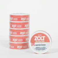 [ZOLT] 15mg Peach (5 Cans / Sleeve)