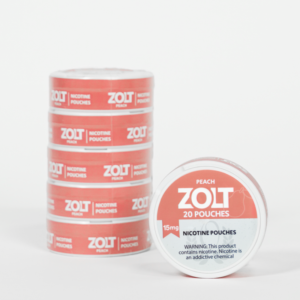 [ZOLT] 15mg Peach (5 Cans / Sleeve)