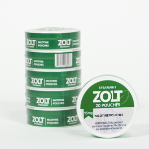 [ZOLT] 15mg Spearmint (5 Cans / Sleeve)
