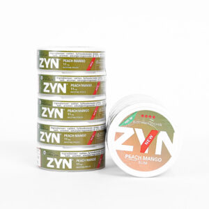 [EU ZYN] 11mg Peach Mango (5 Cans / Sleeve)