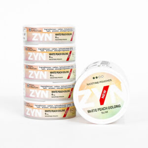 [EU ZYN] 6mg White Peach Oolong (5 Cans / Sleeve)